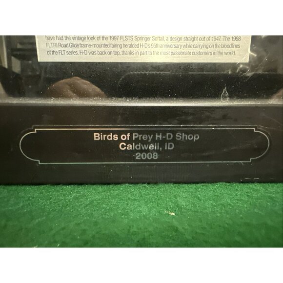 2008 Harley Davidson Heritage Collection Plaque Motorcycles of the 1990's - Picture 7 of 10